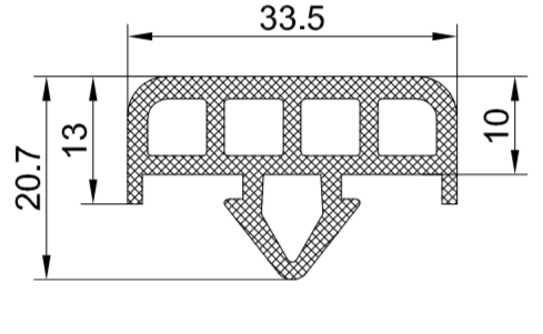 Buffer / Glass trolley profiles