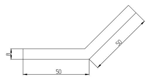 [AP2658] L-PROFILE TPE 60 shore black 50x50x8 mm